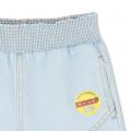 Denim shorts KENZO KIDS for GIRL