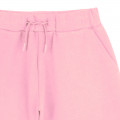 Fleece shorts KENZO KIDS for GIRL