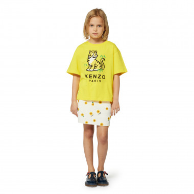 T-shirt à manches courtes KENZO KIDS pour FILLE