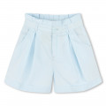 Elasticated-waist shorts KENZO KIDS for GIRL