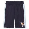 Logo Bermuda shorts KENZO KIDS for UNISEX