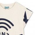Bedrucktes Molton-T-Shirt KENZO KIDS Für MÄDCHEN