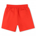 Tiger-print swim shorts KENZO KIDS for BOY