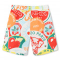 Printed swim shorts KENZO KIDS for BOY