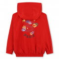 Coupe-vent à illustration dos KENZO KIDS pour UNISEXE