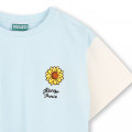 T-shirt with contrast sleeves KENZO KIDS for BOY