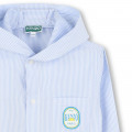 Printed hooded shirt KENZO KIDS for BOY