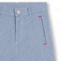 Cotton trousers with pockets KENZO KIDS for BOY