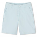 Embroidered Bermuda shorts KENZO KIDS for BOY