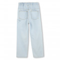 Jeans with logo motifs KENZO KIDS for BOY