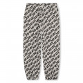 Printed jogging trousers KENZO KIDS for BOY