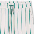 Striped cotton Bermuda shorts KENZO KIDS for BOY