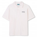 Polo shirt with logo motif KENZO KIDS for BOY