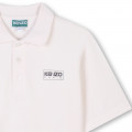 Polo shirt with logo motif KENZO KIDS for BOY