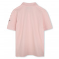 Polo with patch and embroidery KENZO KIDS for UNISEX