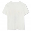 T-shirt with sunflower print KENZO KIDS for UNISEX