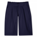 Plain cotton Bermuda shorts KENZO KIDS for BOY