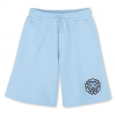 Cotton fleece Bermuda shorts KENZO KIDS for BOY