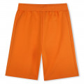 Fleece Bermuda jogging shorts KENZO KIDS for BOY