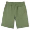 Fleece Bermuda jogging shorts KENZO KIDS for BOY