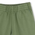 Fleece Bermuda jogging shorts KENZO KIDS for BOY