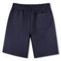 Fleece Bermuda jogging shorts KENZO KIDS for BOY