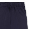 Fleece Bermuda jogging shorts KENZO KIDS for BOY