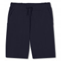 Plain Bermuda shorts KENZO KIDS for BOY