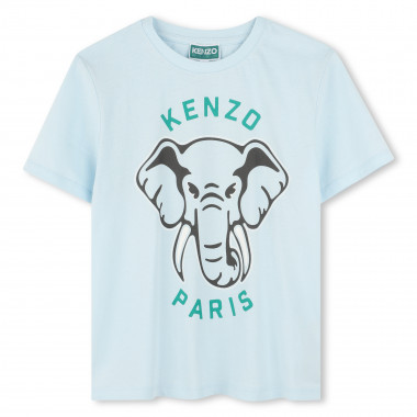 T-shirt manches courtes coton KENZO KIDS pour GARCON
