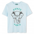 Kurzärmliges Baumwoll-T-Shirt KENZO KIDS Für JUNGE
