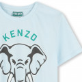 Kurzärmliges Baumwoll-T-Shirt KENZO KIDS Für JUNGE