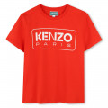 Kurzärmliges Baumwoll-T-Shirt KENZO KIDS Für JUNGE