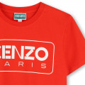 Kurzärmliges Baumwoll-T-Shirt KENZO KIDS Für JUNGE