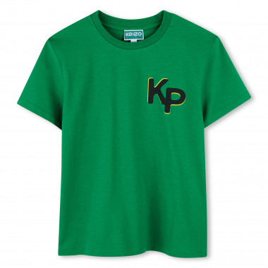 T-shirt coton manches courtes KENZO KIDS pour GARCON