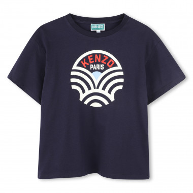 T-shirt coton manches courtes KENZO KIDS pour GARCON