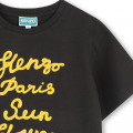 Baumwoll-Shirt mit Stickerei KENZO KIDS Für JUNGE
