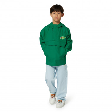 Coupe-vent à capuche en coton KENZO KIDS pour GARCON