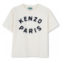 Short-sleeved cotton T-shirt KENZO KIDS for UNISEX