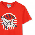 Short-sleeved cotton T-shirt KENZO KIDS for UNISEX