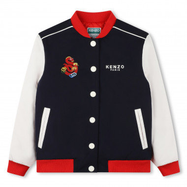 Cazadora de mangas a contraste KENZO KIDS para UNISEXO