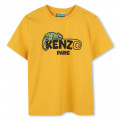 Short-sleeved cotton T-shirt KENZO KIDS for BOY