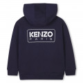Fleece tracksuit cardigan KENZO KIDS for UNISEX