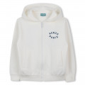Cotton tracksuit cardigan KENZO KIDS for UNISEX
