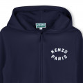 Cotton tracksuit cardigan KENZO KIDS for UNISEX