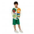 Hooded tracksuit cardigan KENZO KIDS for UNISEX