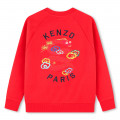 Fleece sweatshirt KENZO KIDS for UNISEX