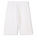 Cotton fleece Bermuda shorts KENZO KIDS for UNISEX