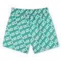 Printed swim shorts KENZO KIDS for BOY