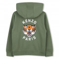 Fleece tracksuit cardigan KENZO KIDS for BOY