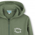 Fleece tracksuit cardigan KENZO KIDS for BOY